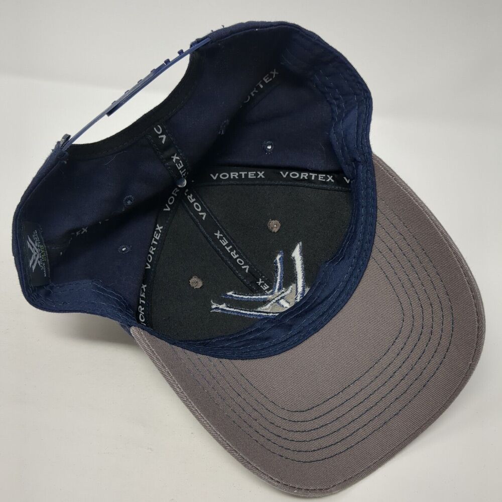 Vortex Snapback Hat Multi One Size Adjustable Emb… - image 6